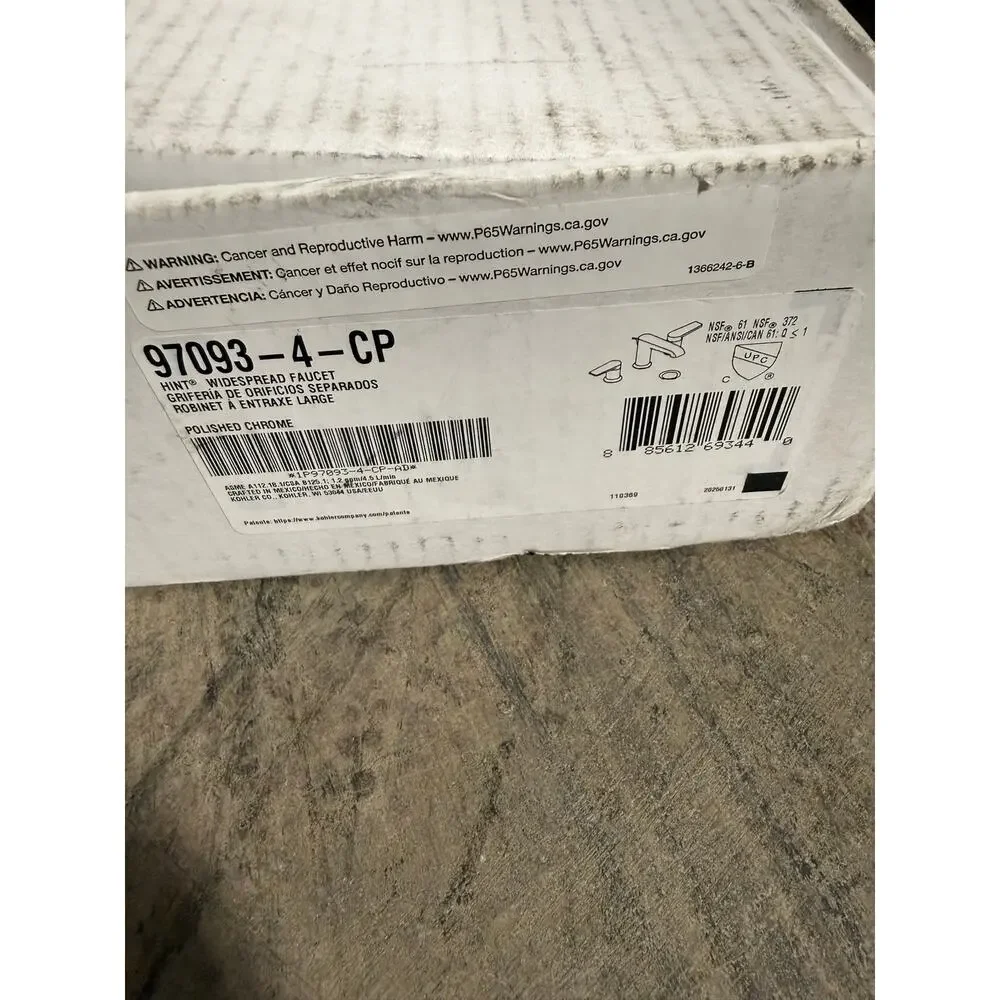 Kohler Nint Chrome Bathroom Faucet